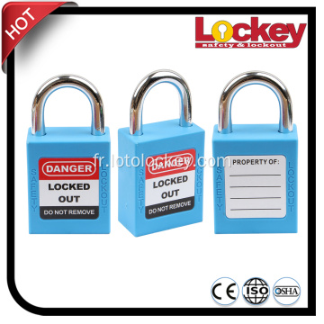 25 mm Acier Short Shackle Lockout Tagout Padlock